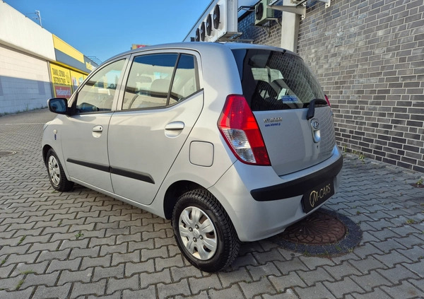 Hyundai i10 cena 11200 przebieg: 153449, rok produkcji 2008 z Zabrze małe 154